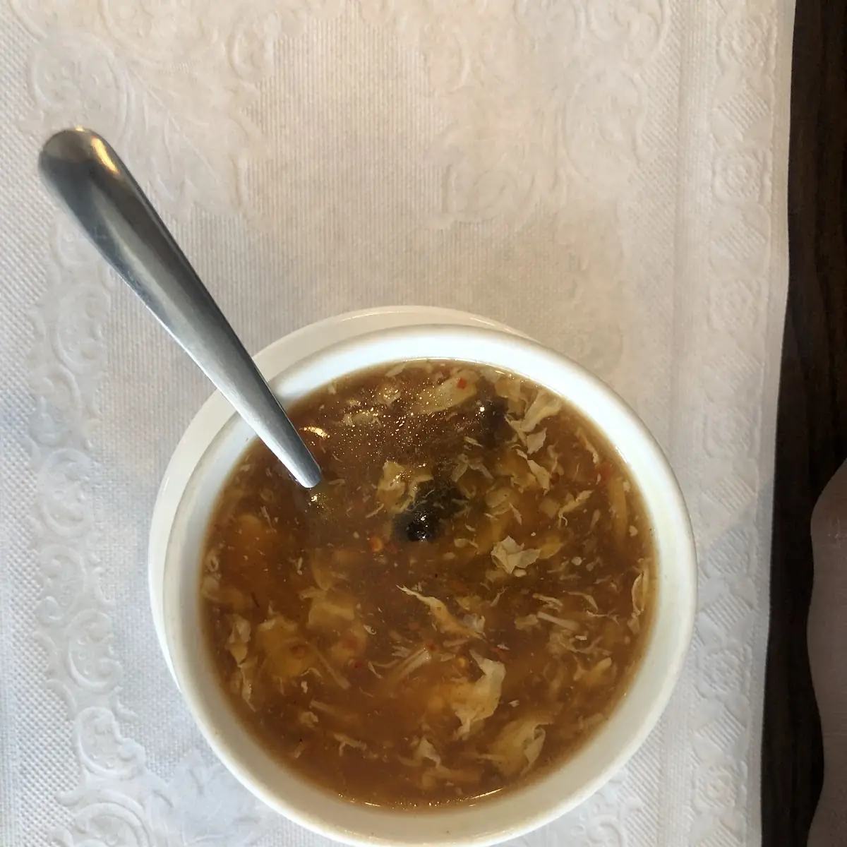 酸辣汤 hot & sour soup